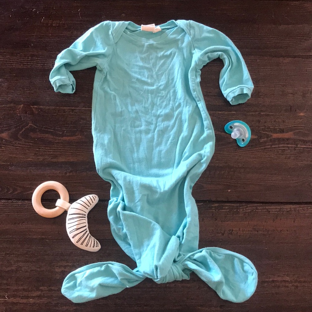 Organic Bamboo Knotted Sleeper (3-6 months)